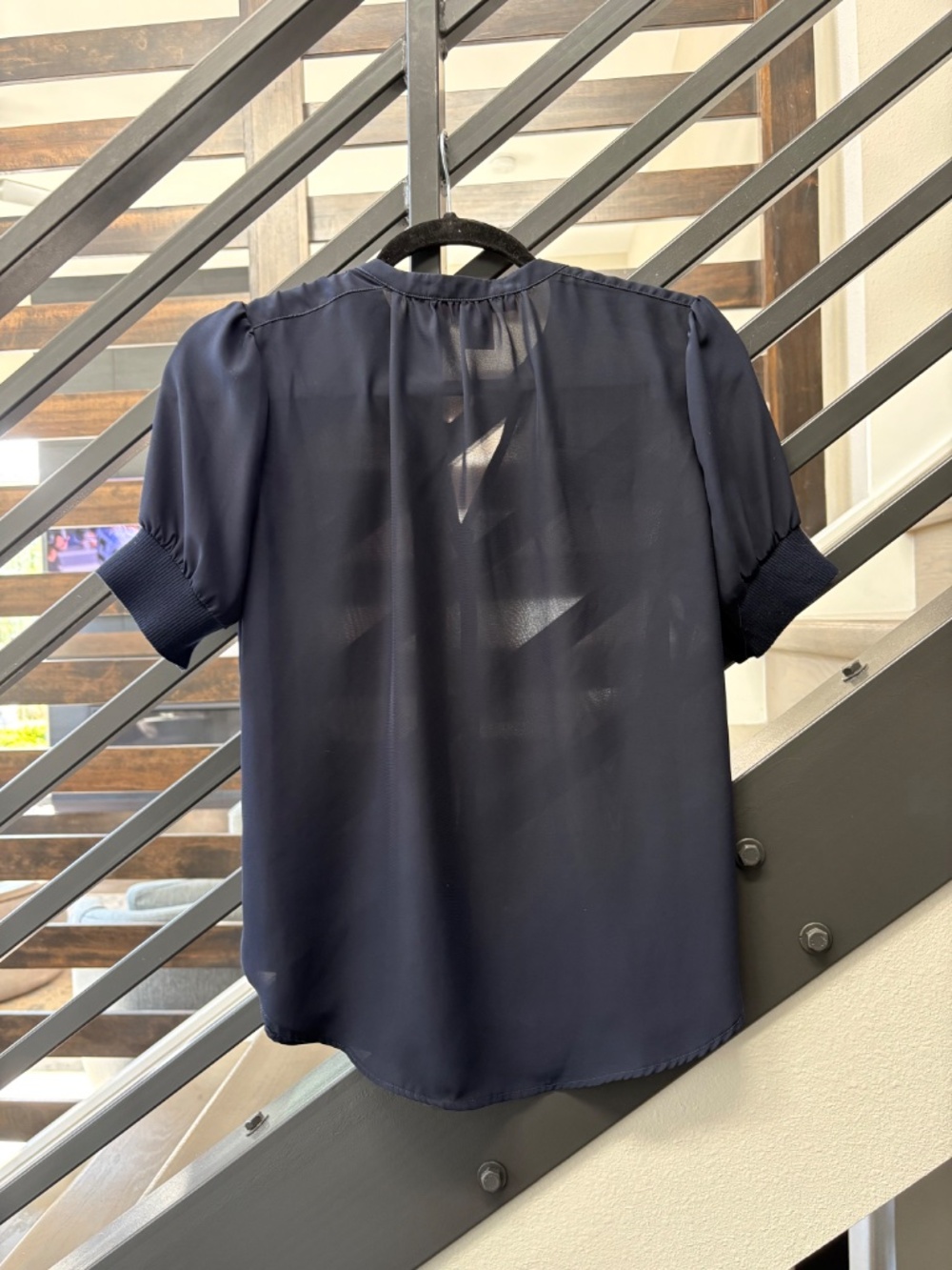 Catherine Malandrino Sheer Top - Picture 5 of 6